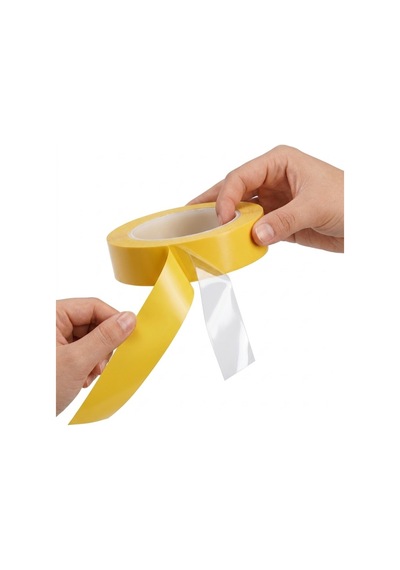 Çift Taraflı Film Şeffaf Bant Montaj Bandı 2.5 Cm 50 Mt Çok Amaçlı 1 Adet