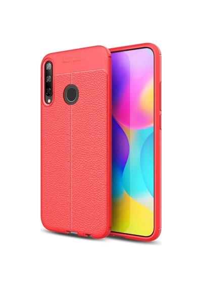 Huawei P40 Lite Uyumlu E Kılıf Auto Focus Kapak - Kırmızı