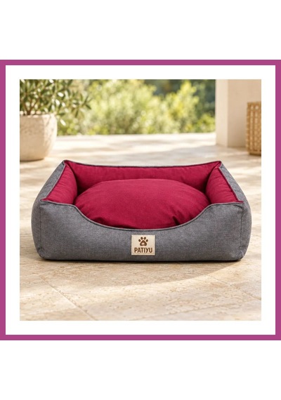 Gees Global Aura Premium Yatak - Bordo / Large Gbzs
