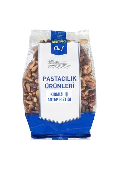 Metro Chef Kırmızı İç Fıstık 250 G - Taze Ve Yoğun Aromalı Antep Fıstığı Tarı