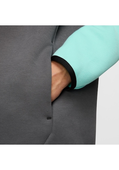 Nike Tech Fleece Fz Windrunner Hoodie Erkek Sweatshirt-sportxoutlet Gri - Beyaz