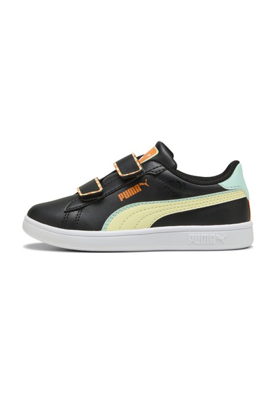 Puma Smash 3.0 Playdate V Ps Çocuk Spor Ayakkabı Siyah Siyah