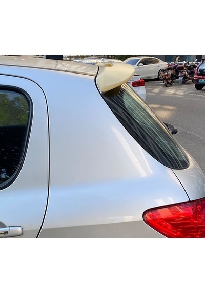 Peugeot 307 Spoiler, Abs Plastik Piano Black Parlak Siyah Spoyler