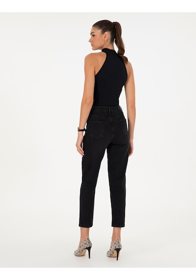 Pierre Cardin Kadın Siyah Jean Pantolon 50294340-vr046 Siyah