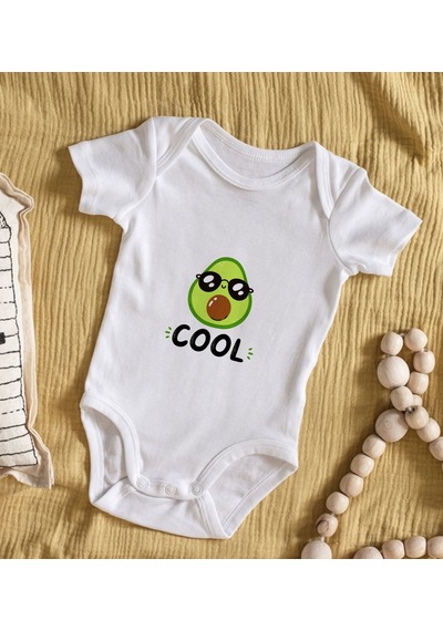 Bk Kids Cool Tasarımlı Bebek Body Zıbın - Model 1 6 - 9 Ay sarı