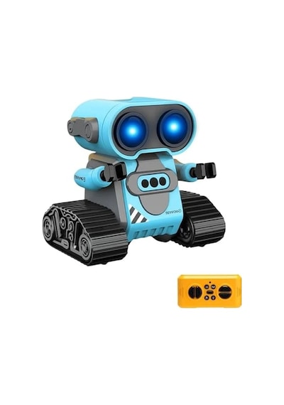 Akıllı Uzaktan Kumandalı Robot, Sesli Ve Işıklı Eğlenceli Oyun