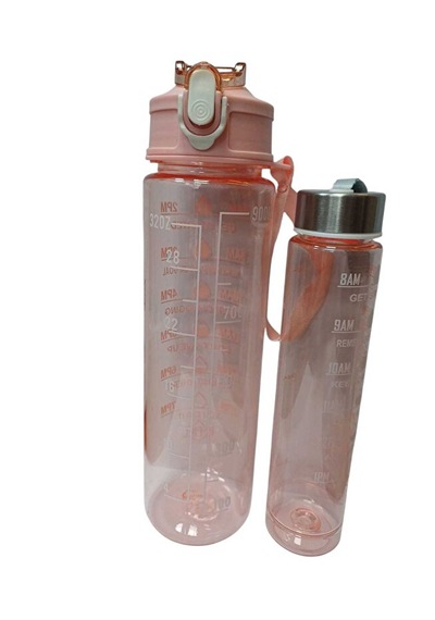 Belkis 2 Li Motivasyon Matara 900 Ml-500 Ml Lütfen Renk Belirtiniz 0