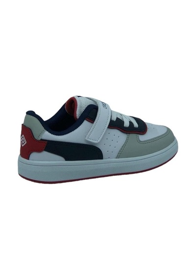 M.P Pepino 964 Cırtlı Unisex Çocuk Günlük Spor Ayakkabı Beyaz - Lacivert - Kırmızı