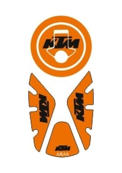 Ktm Duke 2012-2021 Uyumlu Tank Pad Seti Çok Renkli