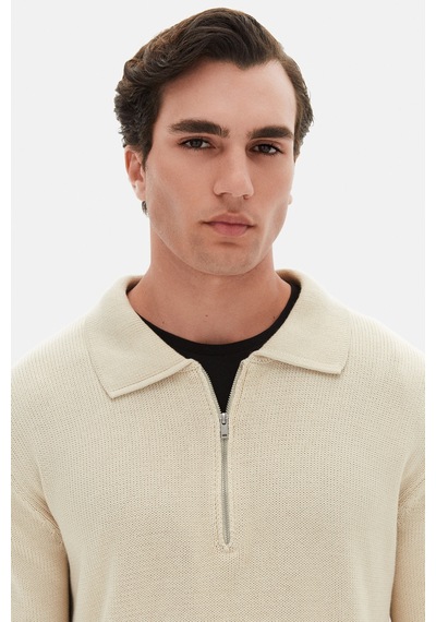 Twn Slim Fit Bej Kazak 5ec060011236m Bej