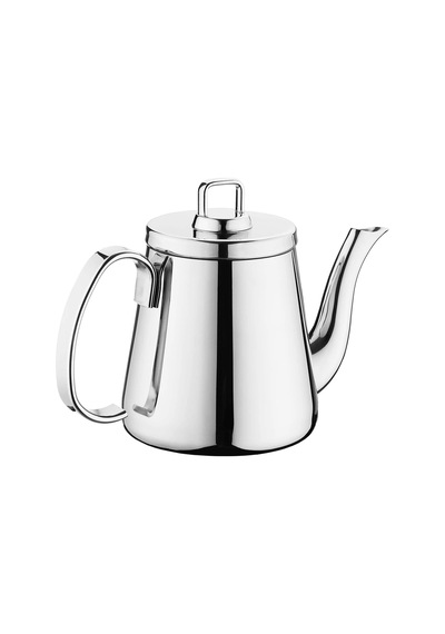 Moka Paslanmaz Çelik Demlik 1500 Ml Bitki Çayları İçin İdeal Ürün Gri