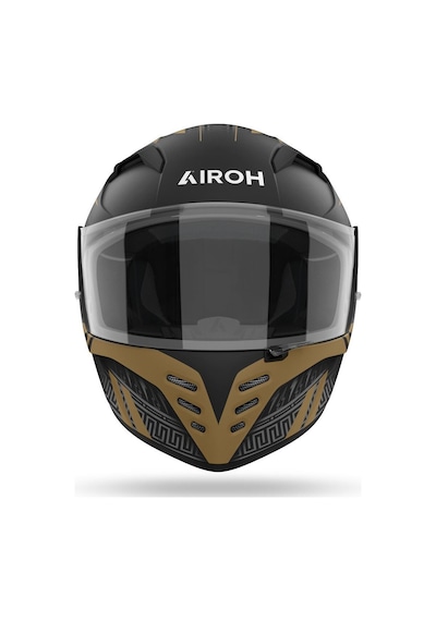 Airoh Connor Zeus Motosiklet Kaskı Matt Altın - Siyah