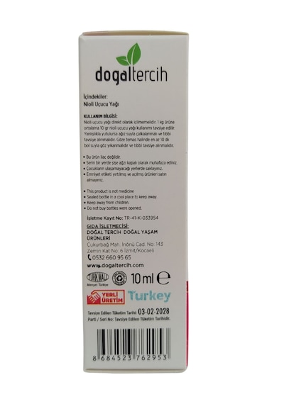 Doğal Tercih Nioli Uçucu Yağı 10 Ml %100 Saf Ve Doğal Niaouli