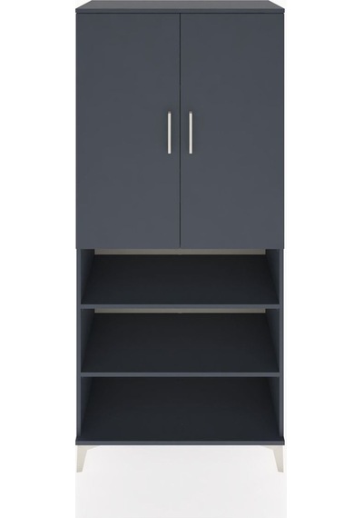 Hyperion Dolap 5 Raflı 2 Kapaklı 88x44x195 Antrasit-antrasit Antrasit Hyperion Dolap 5 Raflı 2 Kapaklı 88x44x195 Antrasit-antrasit Antrasit