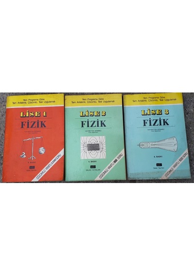 Fizik Lise 1-2-3 Konulu Sorulu 3 Kitap Hayrettin Sonmez 1996?Bası