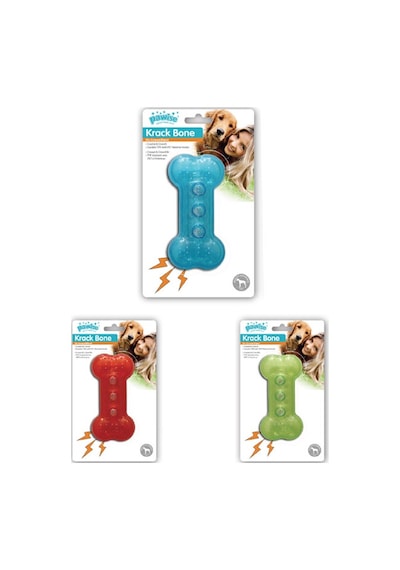 Pawise - 353 - Krack Sesli Kemik Köpek Oyuncağı - Csmo-tex - 14 Cm