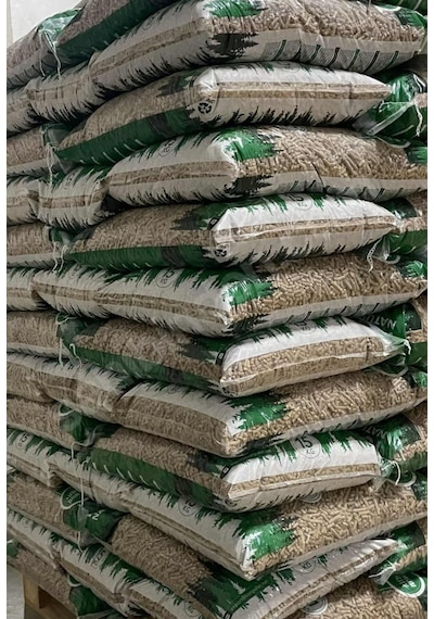 Özgün Pelet Doğal Çam Peleti 6 MM 20 KG