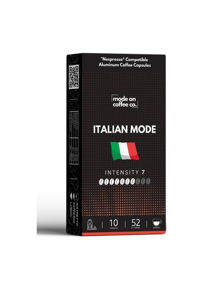 Italian Mode Nespresso Uyumlu Alüminyum Kapsül Kahve - 10'lu Paket