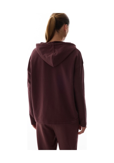 Penti Kahverengi Oversize Plain Uzun Kollu Sweatshirt Bn83