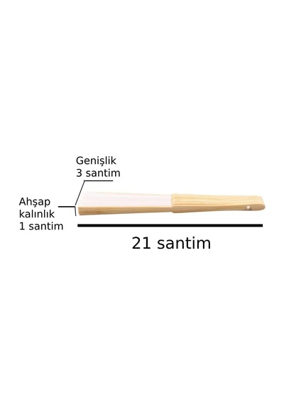 Ahşap Katlanır Yelpaze El Yelpazesi Çok Amaçlı Yelpaze Genel