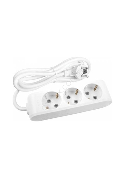 Viko Multi-Let 3lü 3 metre Topraklı Kablolu Çocuk Korumalı  Priz,