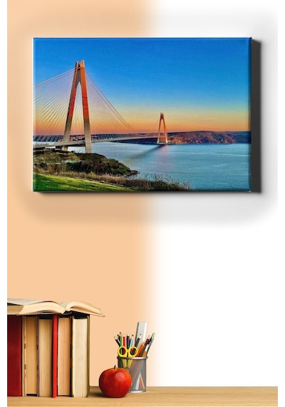 Webstyle Sayılarla Boyama Seti Kasnaklı Şehre Girerken 40 X 50 Cm