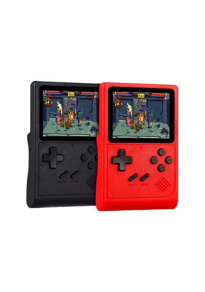 Glr Gb300 Oyun Konsolu Nostaljik Gameboy 7 Simülatör 6000+ Oyun Hd 3 İnç - Siyah