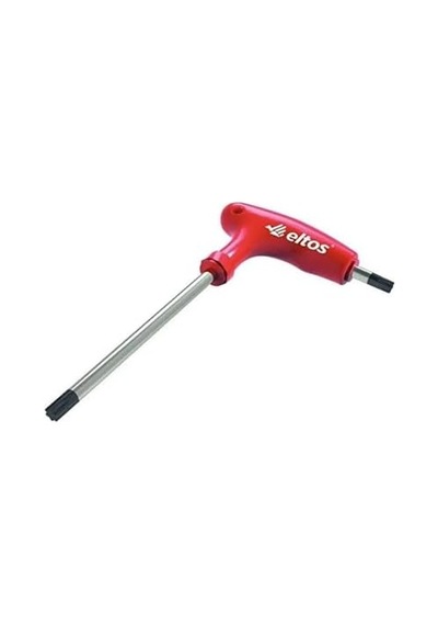 Eltos T Alyan Tornavida, T30 Tt030, Kırmızı Saplı, Profesyonel El Aleti, Tork Başlıklı