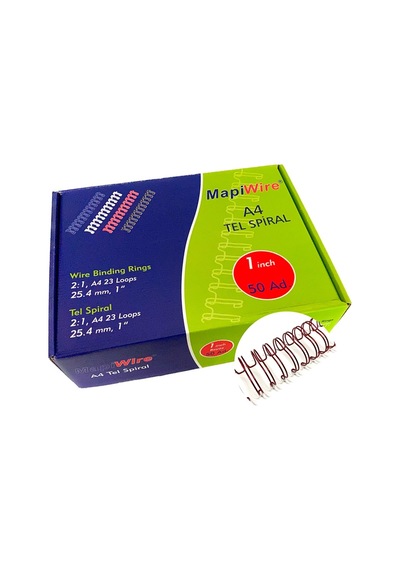 Mapiwire 1 Inchkutu Tel M.kırmızı 50 Ad.