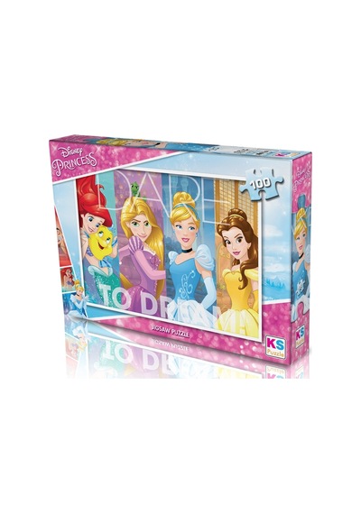 Ks Puzzle 100 Parça Disney Prensesler