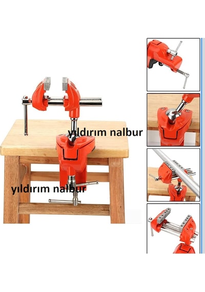Oynar Başlı Mengene Hobi Tipi Profesyonel Mengene İşkence Kuyumcu Saatçi Mengene