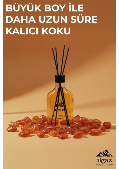 Amber Bambu Çubuklu Oda Kokusu 200 Ml Xl Red Diffuser Amber
