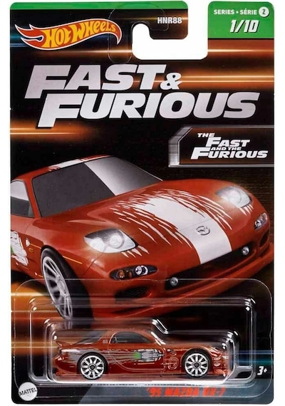 Hnr88 Hot Wheels Fast And Furious Temalı Arabalar Çok Renkli