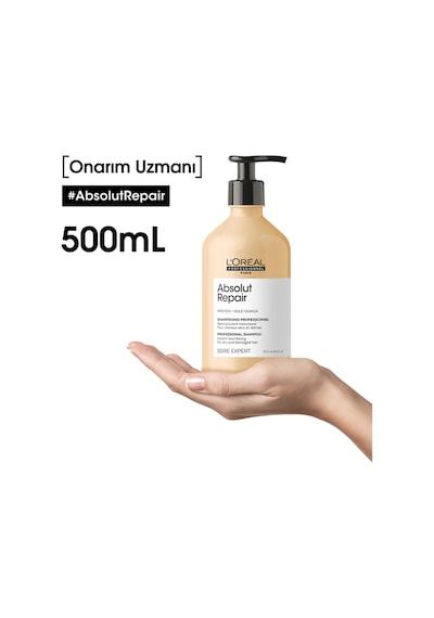 L'Oréal Professionnel Serie Expert Absolut Repair Yıpranmış Saçlar Için Onarıcı Şampuan 500 ML