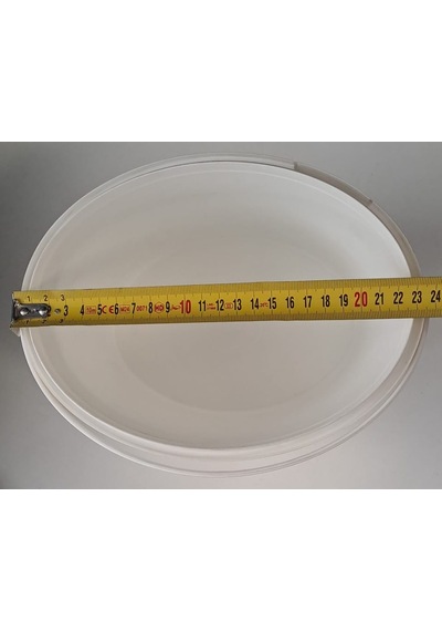 3 Litre Plastik Kova - Beyaz - 3 Lt Saplı - Sızdırmaz Kilitli Çok Amaçlı Kapaklı Kova - Boya Kovası , Zeytin Kovası , Saksı Vb Alanlarda Kullanılabili Çok Renkli