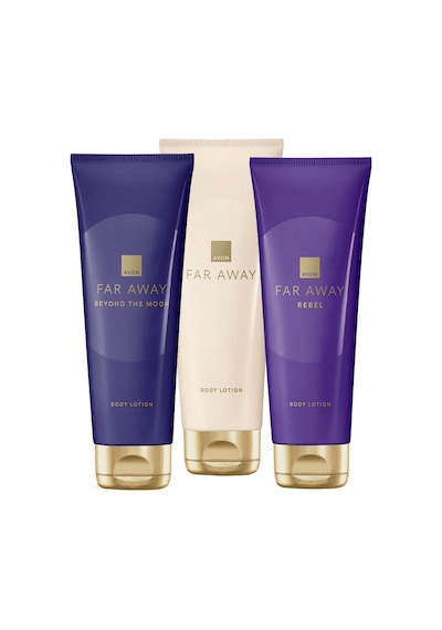 Avon Far Away Klasik Rebel Ve Beyond The Moon Vücut Losyonu Paketi