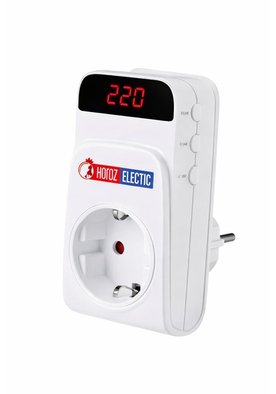 Horoz Electric Led Göstergeli Protex-r Akım Ve Voltaj Koruma Prizi 16a Kablosuz