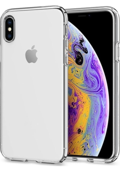 Apple Uyumlu iPhone XS Max 6.5 Kilif Seffaf Silikon Hibrit Case 423501912