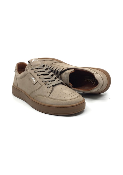 Lisans Shoes %100 Deri Ortopedik Erkek Yazlık Rahat Deri Spor Ayakkabı 40-44 Vizon Nubuk