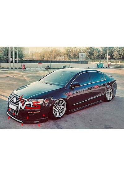 Vw Passat B6 R Line Ön Tampon Eki Karlık Fiberglass Boyasız