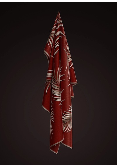 Levidor Kristal Eşarp D8 Bordo