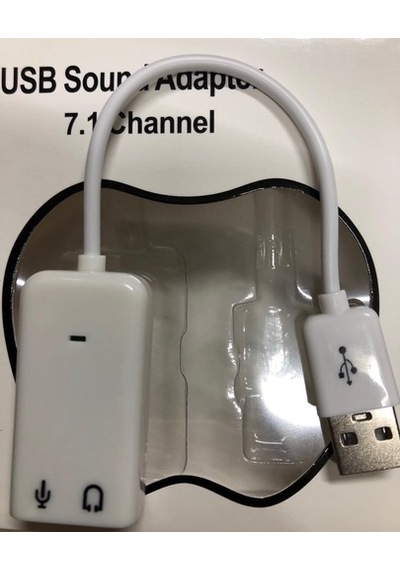 Class Sek-71 Usb 7.1 Kablolu Beyaz Virtual 3D Pc Harici Ses Kartı (448401830)