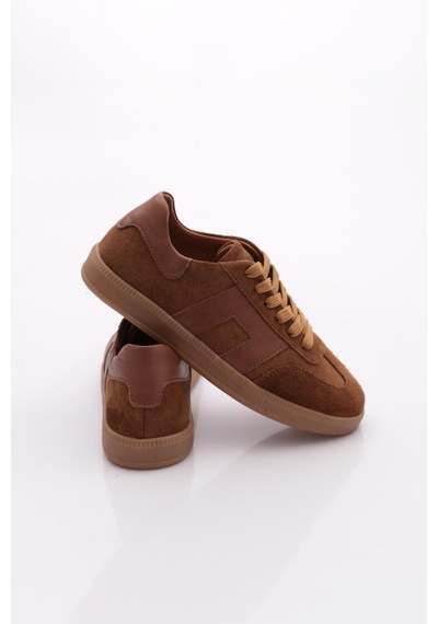 Dgn 803 Kadin Spor Ayakkabi Caramel Süet