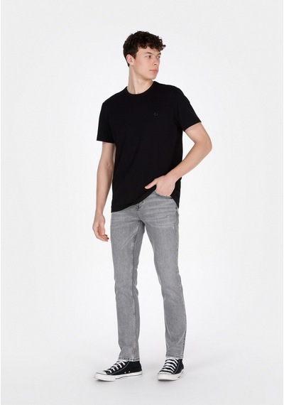 Colin's Colins Straight Fit Erkek Black Denim Jean Fermuarlı Pantolon Cl1074732 Q1.v1 Dn44238 Denim