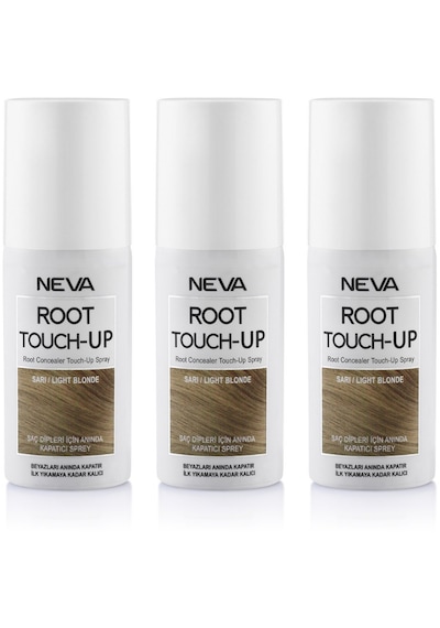 Neva Root Touch Up Kapatıcı Sprey Sarı 3 x 75 ML
