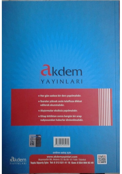 Arapçayı Öğreten Kitap Mehmet Maksudoğlu Akdem Yayınları