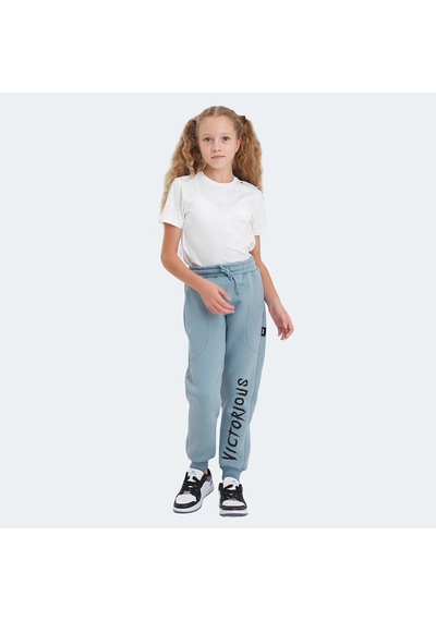 Slazenger LANEY Çocuk Cepli Mavi Eşofman Altı