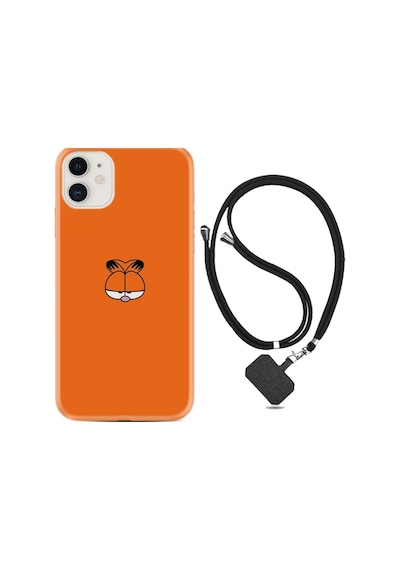 Apple Uyumlu iPhone 13 Mini Kılıf Boyun Askılı Garfi 1733