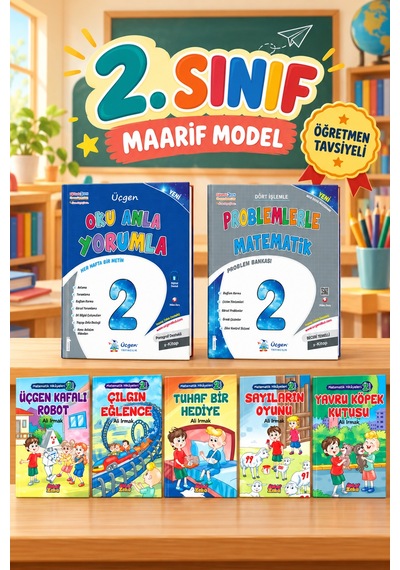 Üçgen 2. Sınıf Maarif Model Oku Anla Yorumla - Problemlerle Matematik- Matematik Öyküleri