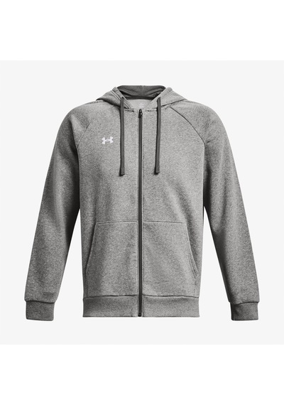 Under Armour Rival Fleece Fz Hood Erkek Gri Sweatshirt - 1379767